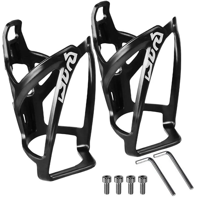 New bicycle water bottle cage PC plastic road mountain bike water cup holder with screw wrench image 3