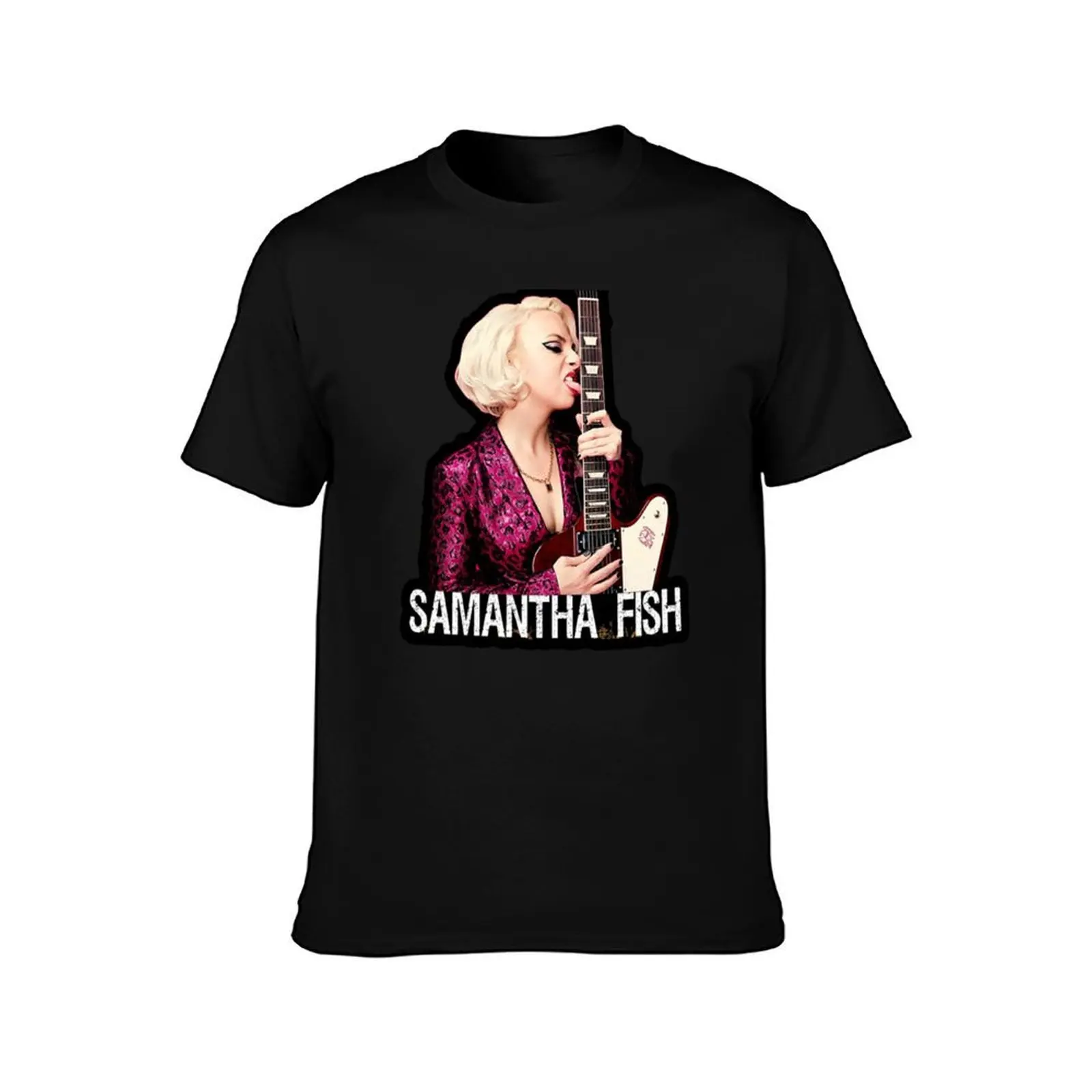 SAMANTHA FISH MUSIC ARTWORK T-Shirt t shirt man cotton T-Shirt