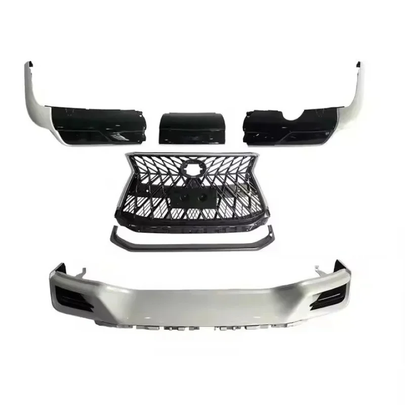 

Upgrade 2016 LX570 To 2021 With Front Bumper Grille Car Accessories Body Kits