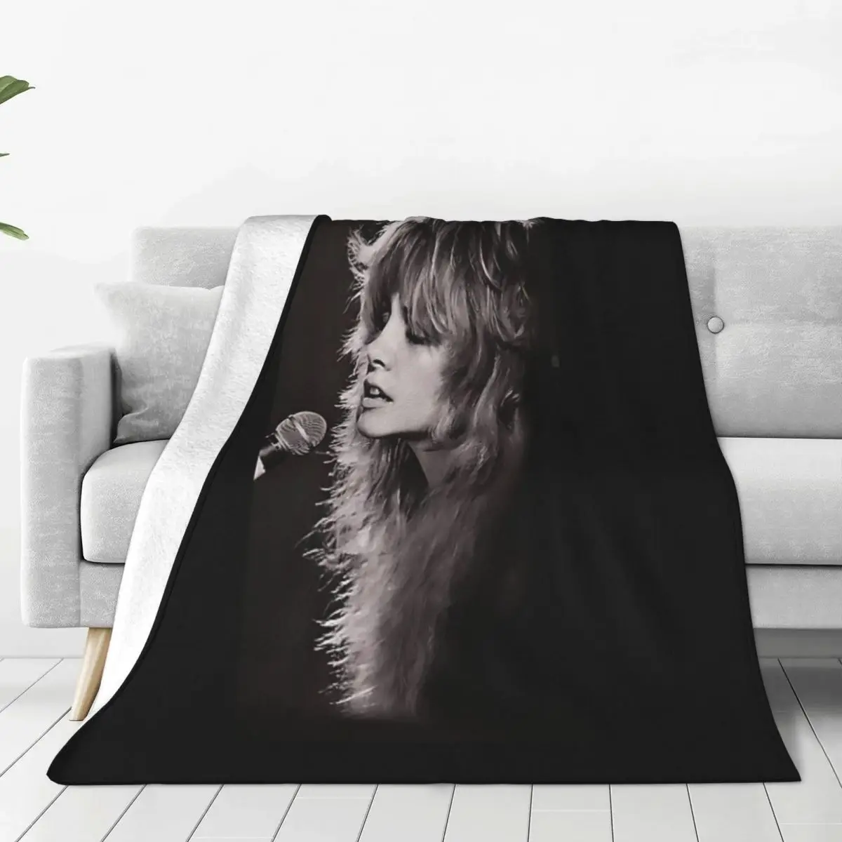 Stevie Nicks Merch blankets Warm Flange blankets Soft and comfortable blanket picnic blanket birthday gift