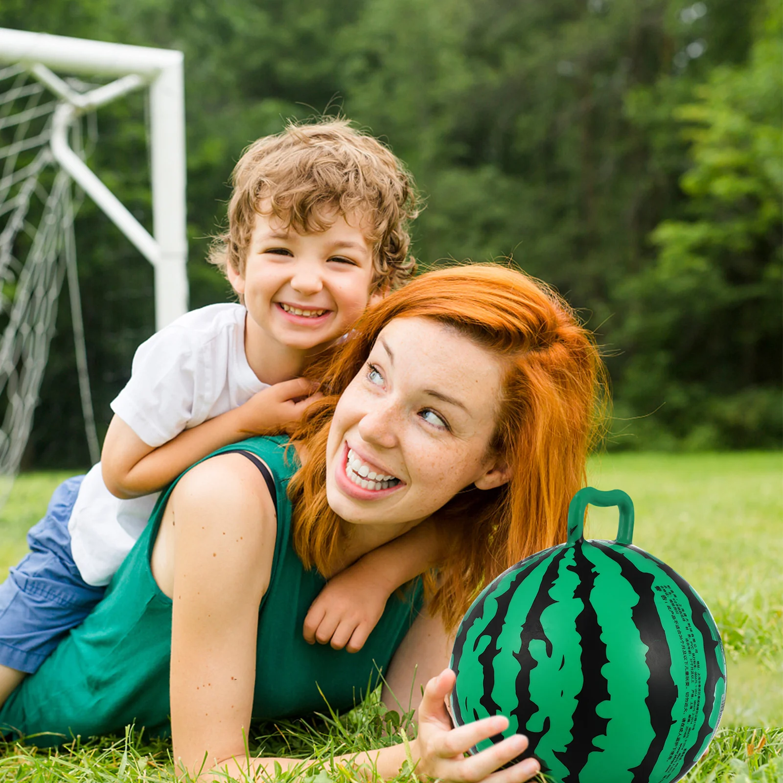 3Pcs Kid Watermelon Shape Inflatable Ball Thick Explosion Proof PVC Material Lightweight Child Play Ball Safe for Kids Parent