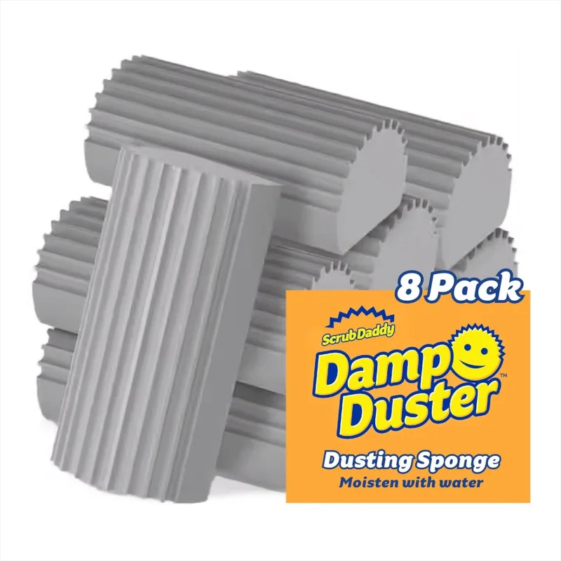 فرك إسفنجة إزالة الغبار من Dady Damp Duster 1 فقط) - مجمع الغبار للتنظيف المنزلي - لأغراض التهوية، تجميع الغبار