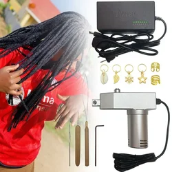 Dreadlocks Machine Portable Electric Dreadlocks Maker for Human Hair Loc,The Dreadlocks Machine Make and Connect Dreadlocks