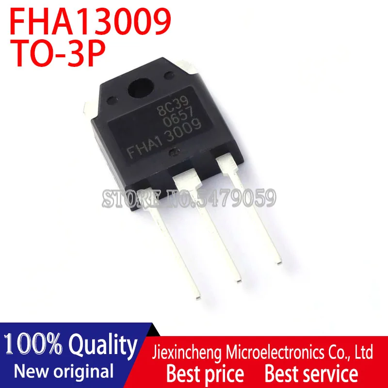 10PCS FHA13009 13009 12A 400V TO-3P   New original