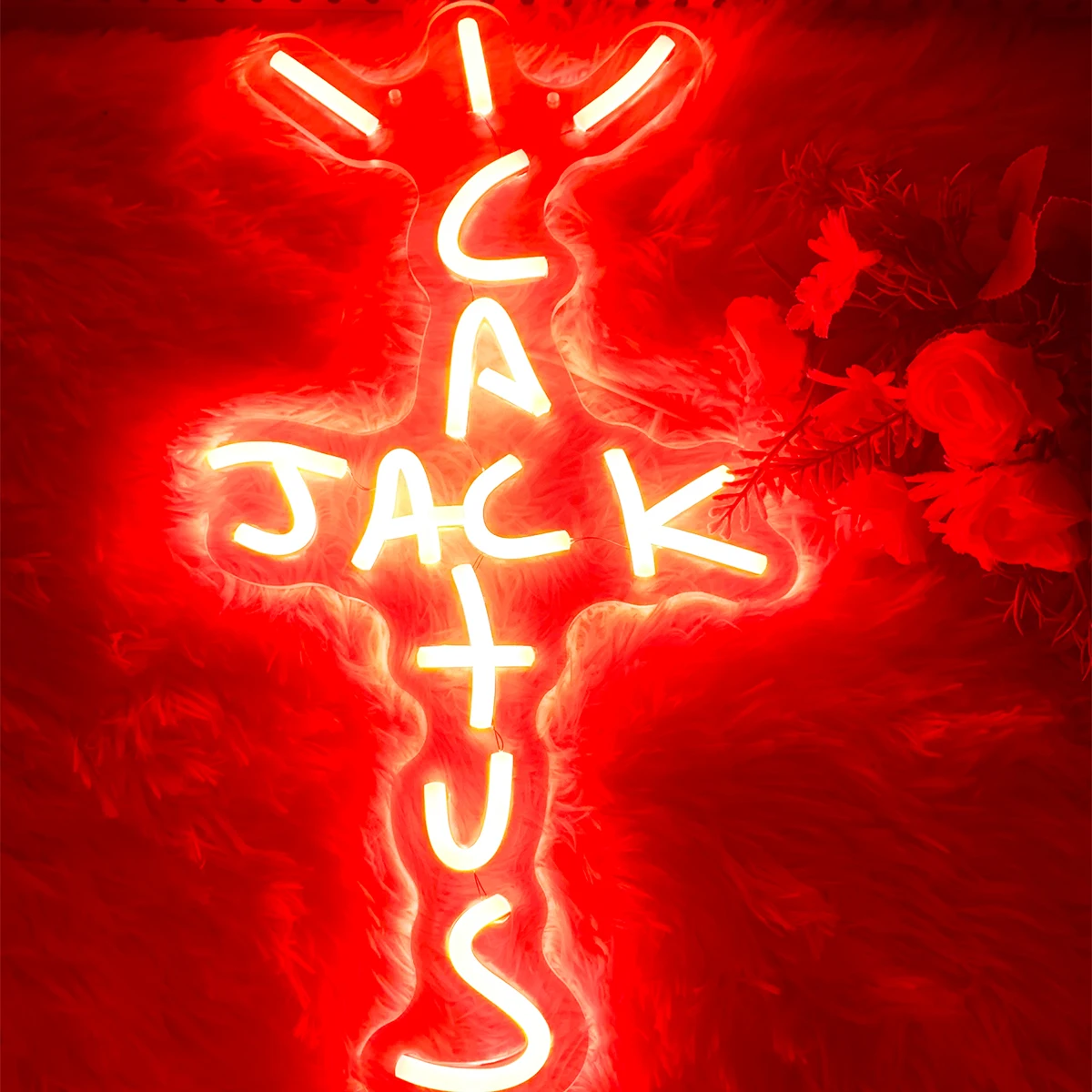 

Cross-lined text for custom neon signs, parties, birthday parties, bedroom decorations, lighting your own atmosphere