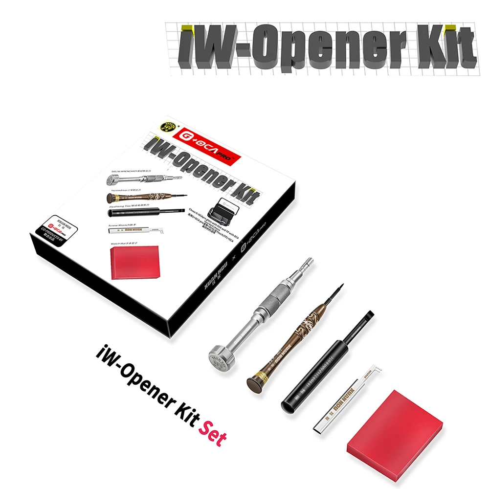 6 In1 Watch Repair Tool Kit Precise Screwdriver Set IW-Opener kit For iWatch S1/S2/S3/S4/S5/SE Battery Screen Replacement Repair