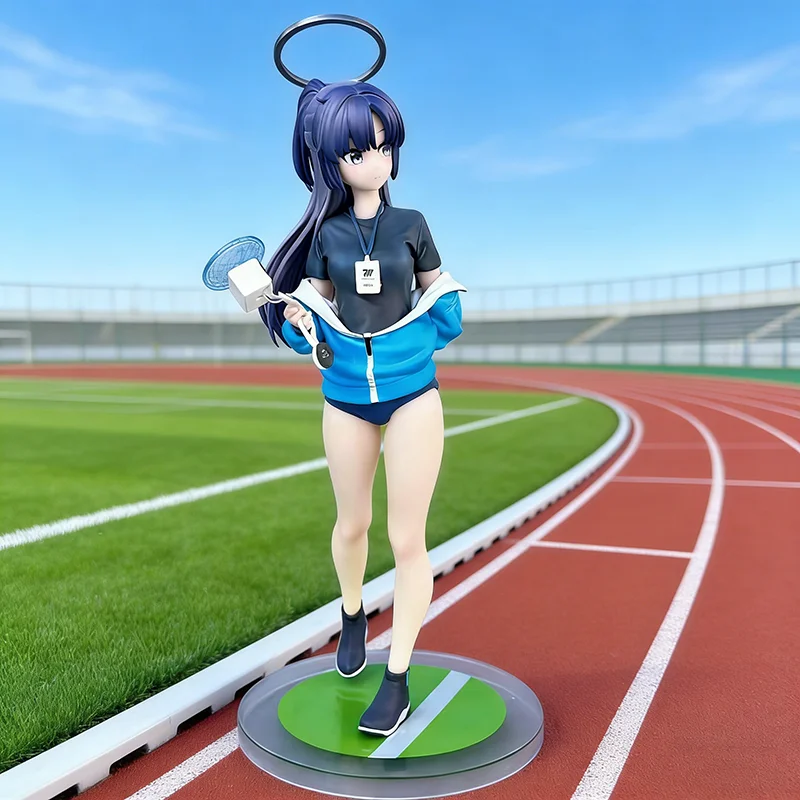 

Фигурка аниме-персонажа Хаясе Юка в гимнастической форме из Blue Archive, 24 см, коллекционная статуэтка из ПВХ, подарок для взрослых девушек