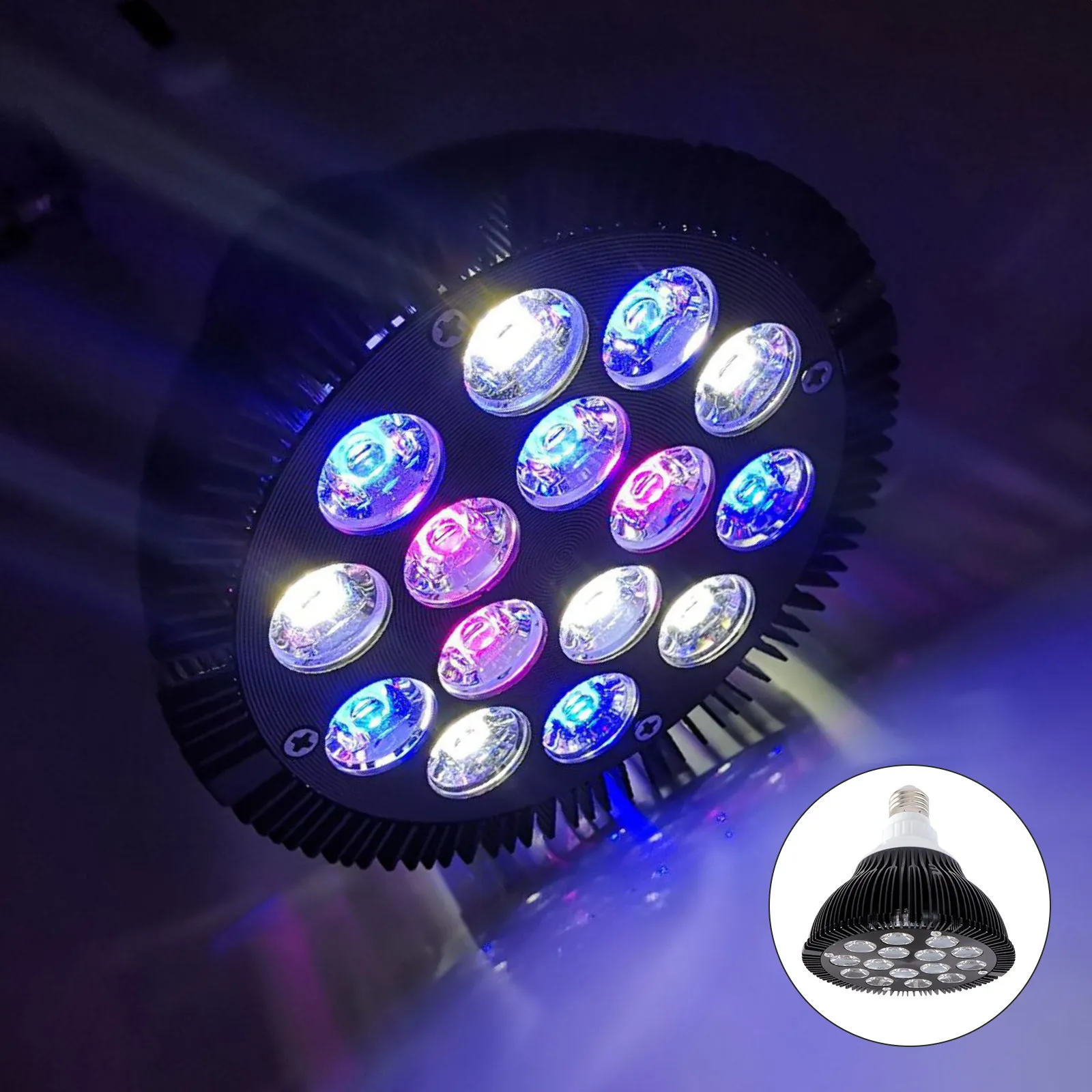 

Светодиодный светильник для аквариума 45 Вт, лампа для растений, для морских аквариумов, коралловых рифов, акваскейпинга