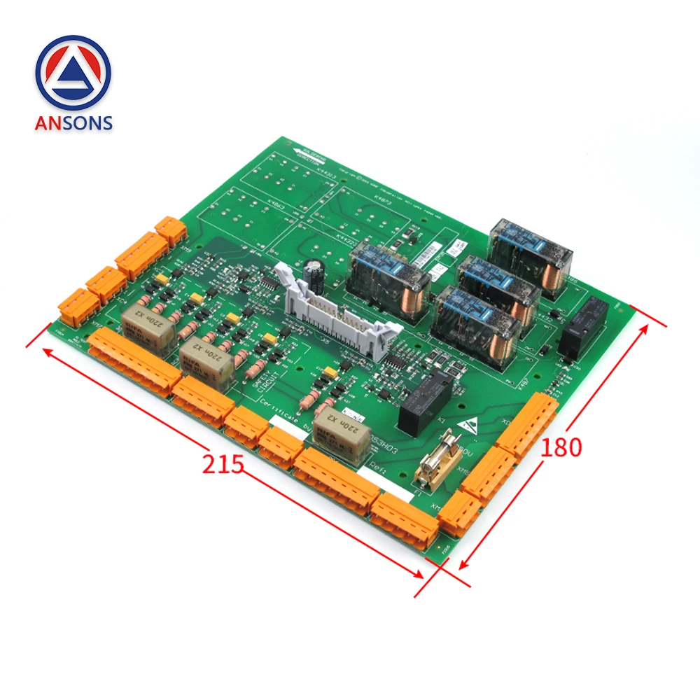 Imagem -04 - Ansons Elevador Segurança Pcb Board Elevador Peças Km50006052g01 Km50006052g02 Ado-ii Gigante Kone