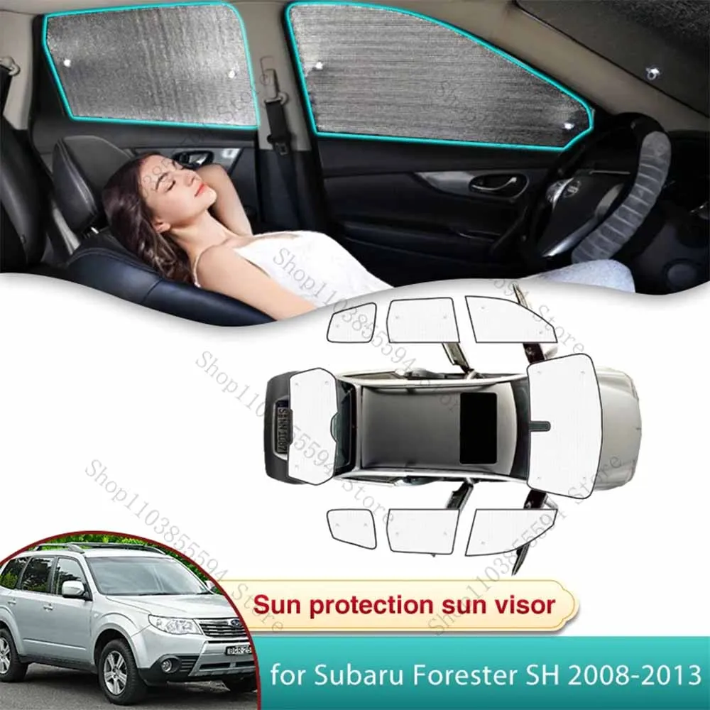 

Car Sun Shade for Subaru Forester SH 2008 2009 2010 2011 2012 2013 Accessories Sunshade Windshield Side Window Privacy Shading