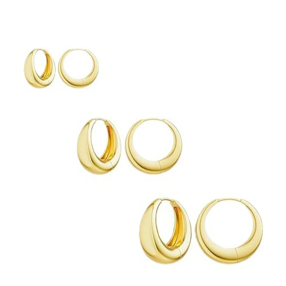 14K Gold Plated Chu… - image