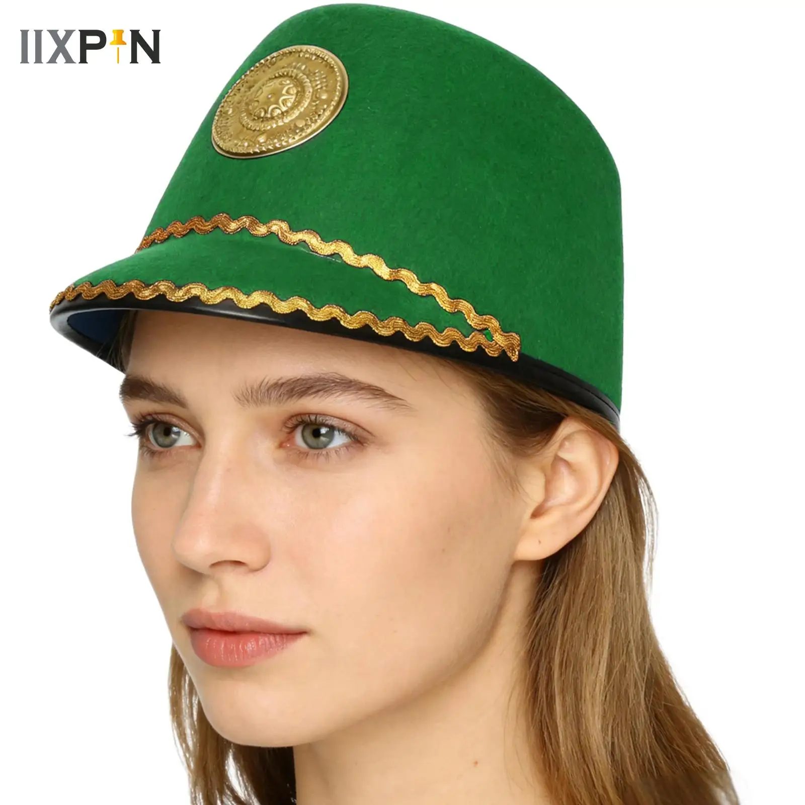 

Hat-nutcrackers Marching Band Hat Lightweight Cosplay Show Drum Major Master Hats Photography Themed Party Soldier Top Cap