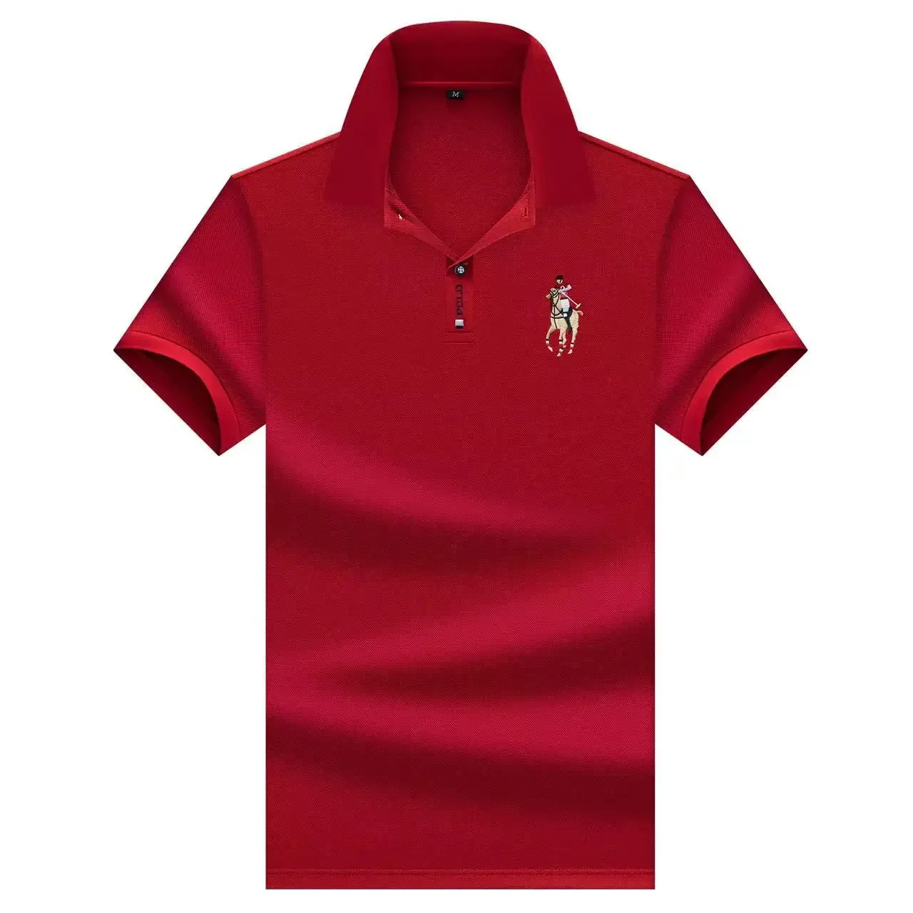

Summer New High Quality Embroidered Logo Polo Shirt for Men, Business, Leisure, Fashion, Comfortable Short Sleeve Top