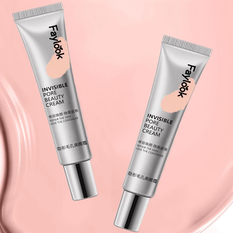 Faylook Primer per trucco Crema idratante Pori invisibili Illuminante Isolamento Correttore riparatore impermeabile Cosmetici coreani