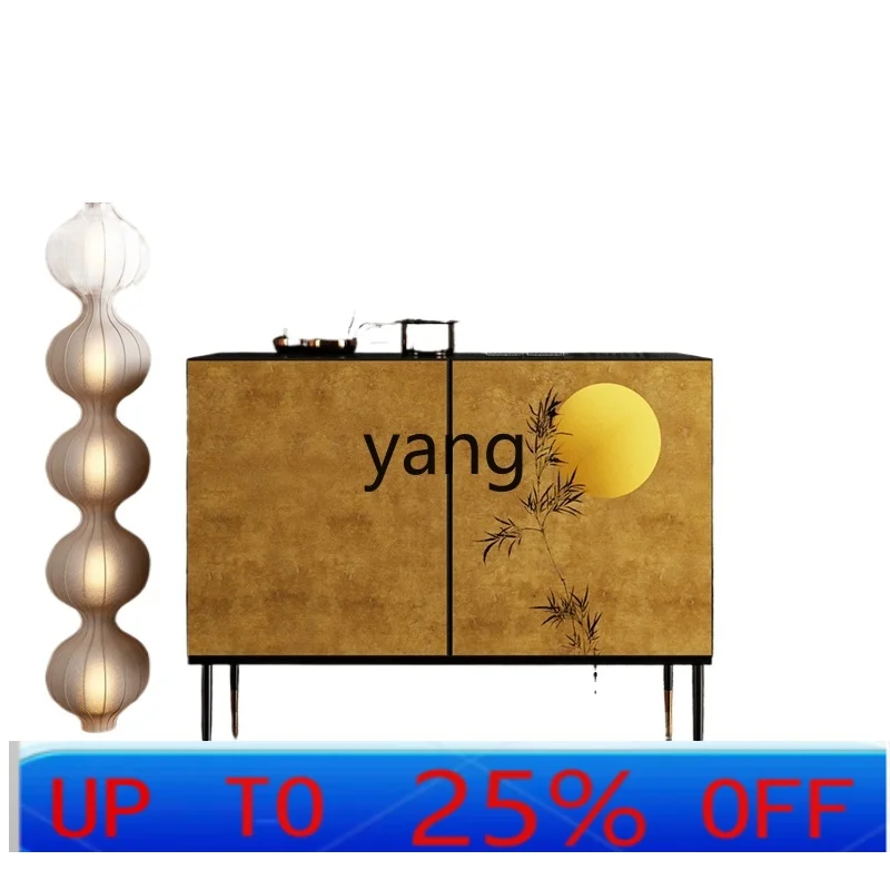 Lcx tall vertical cabinet entrance dining side cabinet integrated household storage decoration