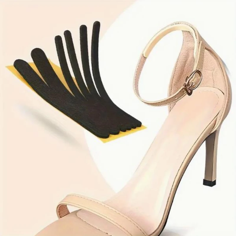 Anti-wear Thin Strips for High Heels Anti-slip Invisible Heel Stickers Self-adhesive Pasters Easy-cut Design Heel Back Stickers