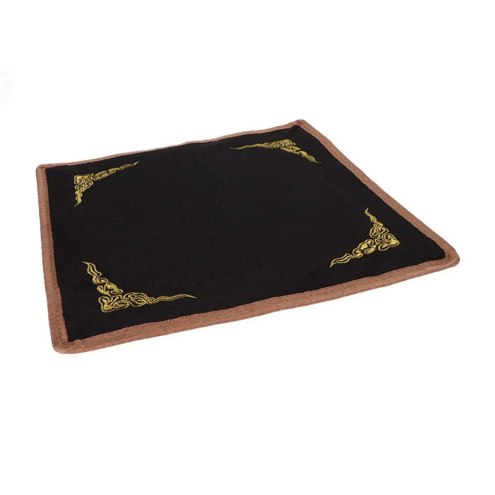 Black / White Double-sided Double-sided Velvet Jewelry Display Cloth Velvet 30x30cm Jade Jadeite Gem Look-up Fabric