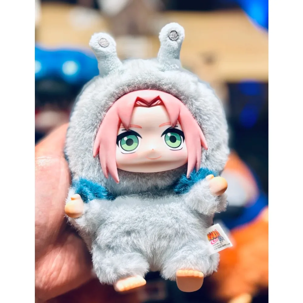오리지널 MINISO Eaki Shippuden Ninja Blind Box – 비스트 파티 시리즈 봉제 인형 |   열혈 애니메이션 장난감, 남자아이를 위한 완벽한 선물