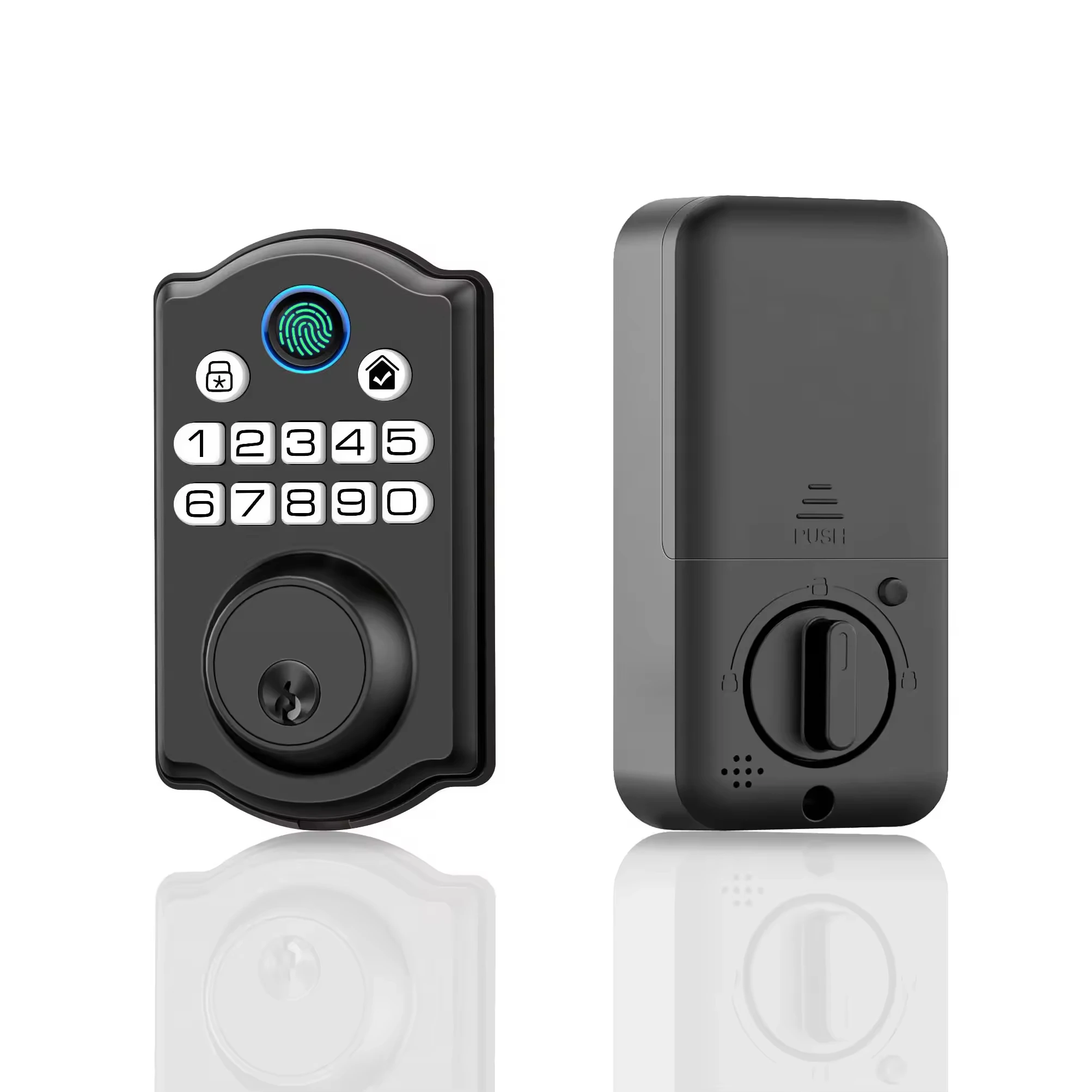 metal-wood-stainless-brass-door-keypad-code-password-finger-print-deadbolt-safe-smart-door-lock