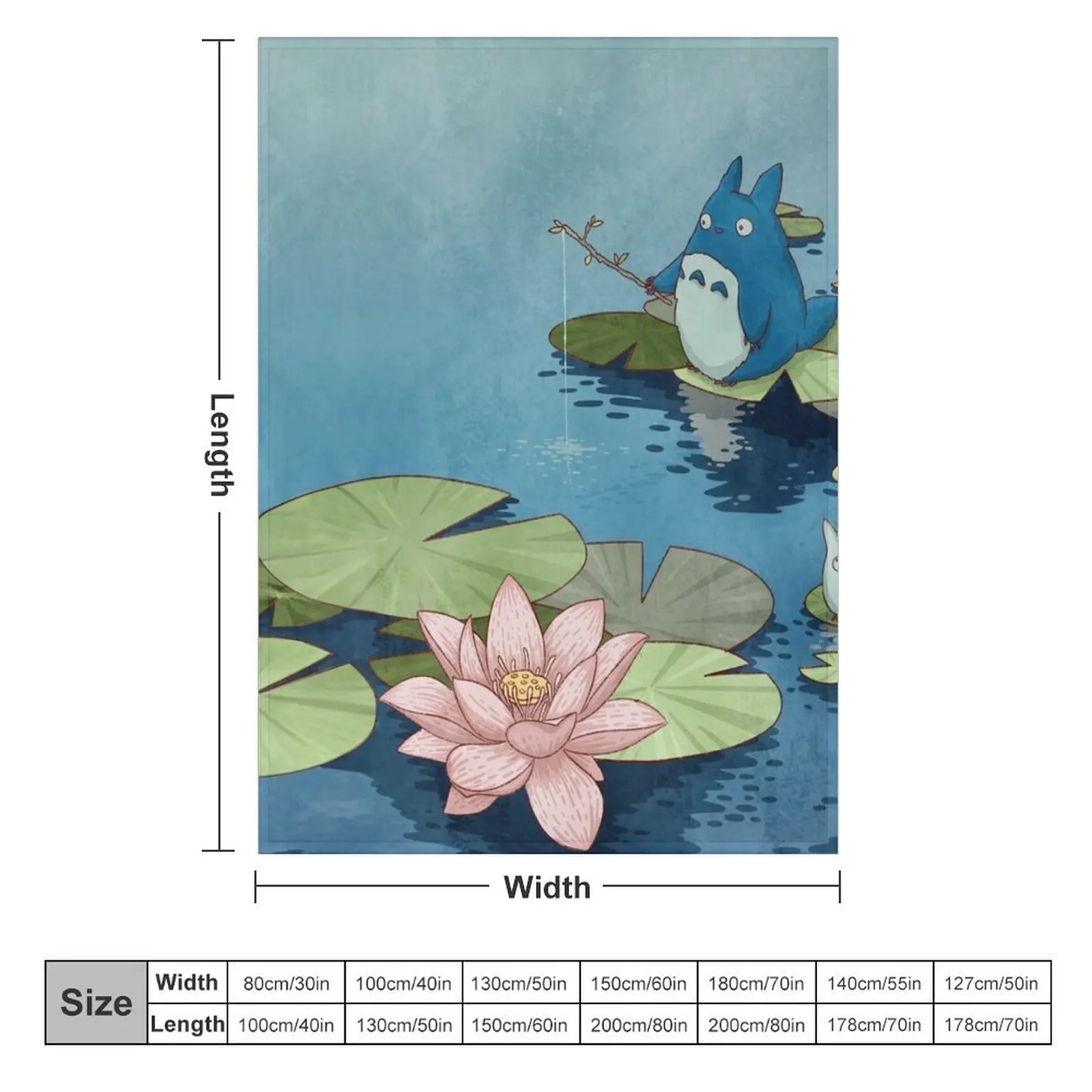 Fishing in the pond Throw Blanket Summer Beddings for sofa blankets ands Plaid Blankets