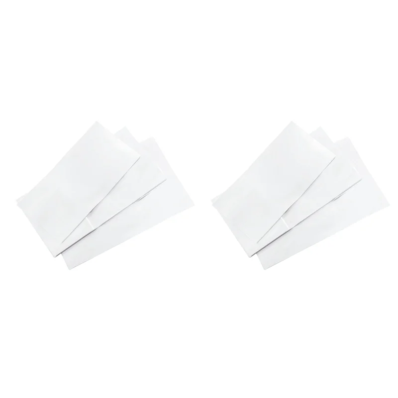 AB47-60Pcs التسامي يتقلص التفاف الفيلم، 3 أحجام نقل الحرارة يتقلص الفيلم يتقلص أكياس التفاف الأبيض للأكواب والبهلوانات والأكواب