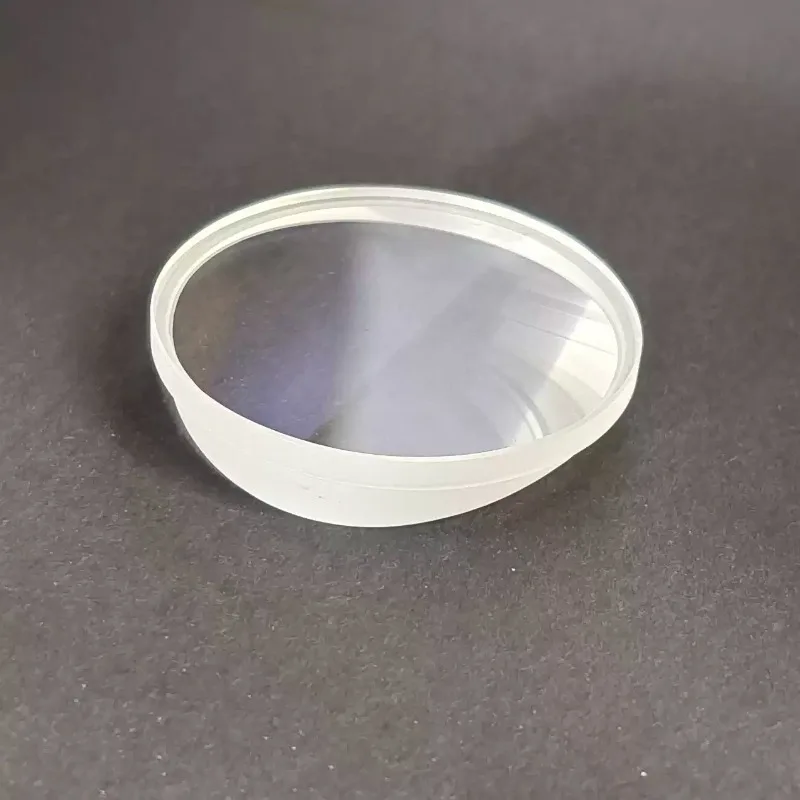 48X48mm Focal Length 77mm Plane-Convex Cylindrical Lens Parallel Light Lens Material ZF7LA