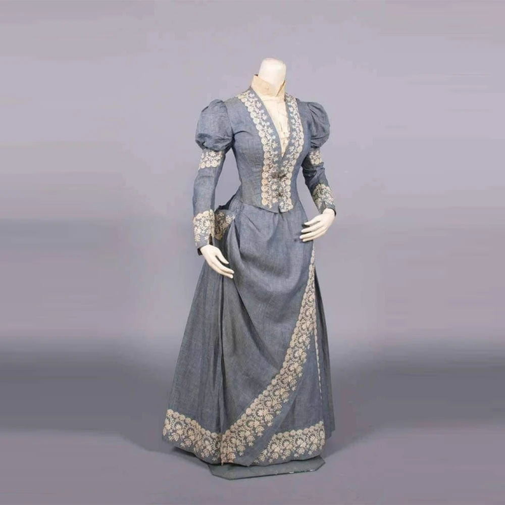 

Renaissance Victorian Edwardian Costume Gothic Steampunk Rococo Walking Bustle Dress Tudor Elizabethan Duchess Ball Gown