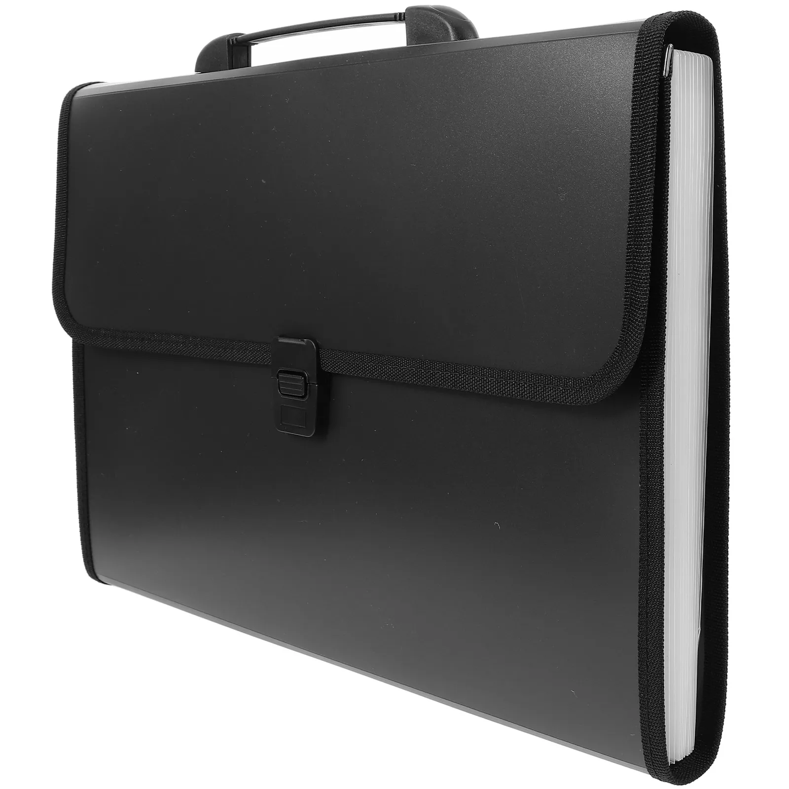 

Расширяемая папка-органайзер на 3 слоя для документов, из премиального АБС-пластика, портативная сумка для хранения для офиса и школы