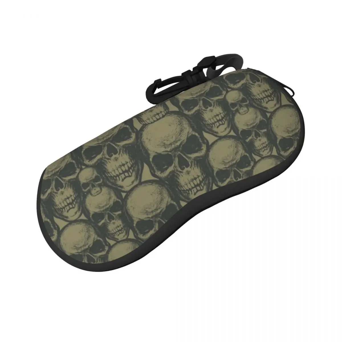 Glasses Bag Protective Case Retro Human Skulls Women Men Sunglasses  Box Reading Eyeglasses  Accessories