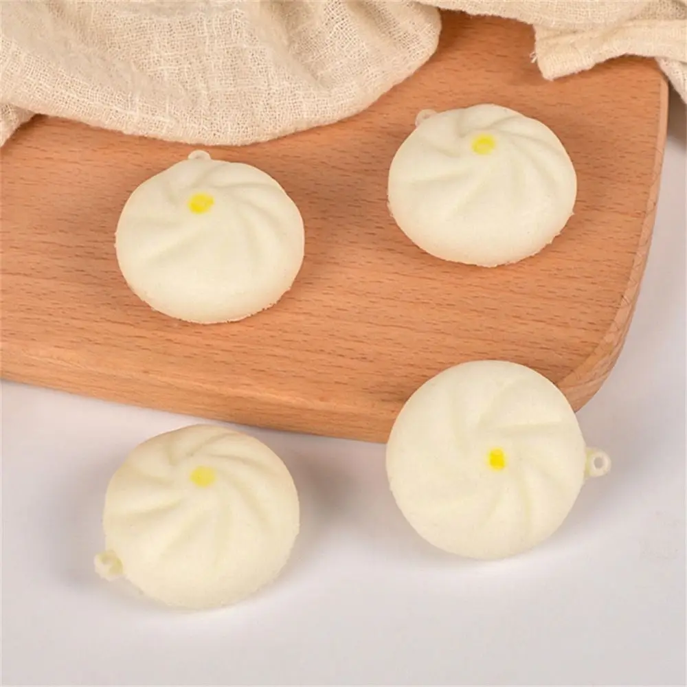 Simulation Design Stuffed Bun Toy Steamed Dumpling Anti Anxiety Fidget Sensory Toy Steamer Exquisite Squeeze Toy Adults Kids