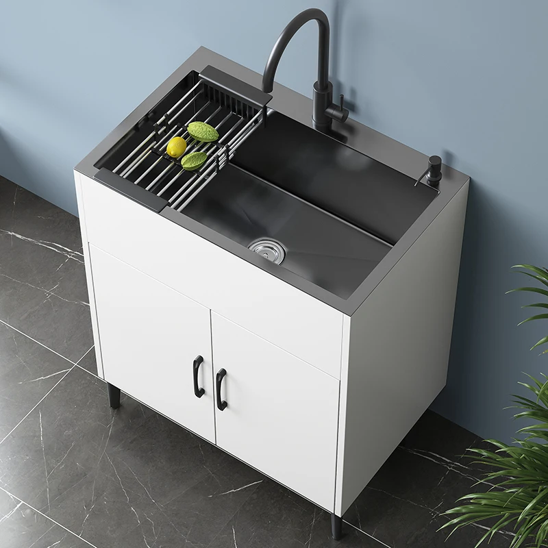 

IL stainless steel laundry cabinet, laundry pool, kitchen, dishwashing, vegetable sink, balcony, sink, basin, integrated wash