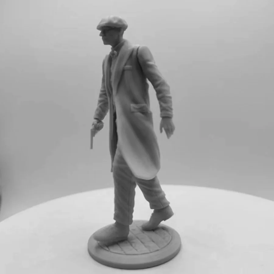 Gangster Boss Arthur Shell 75mm 1/24 Scale Resin Figure Assembly Model Kit Hobby Miniature Unassembled Unpainted Free Shipping