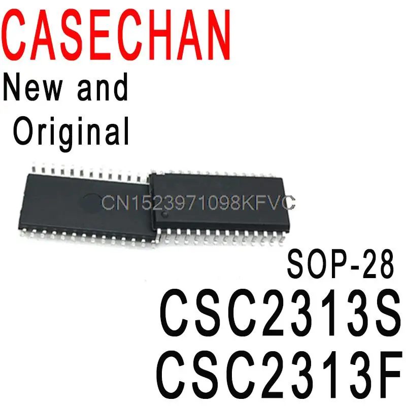 5PCS New and Original CSC2313 SOP-28 CSC2313 SSOP-28 SMD Stereo Audio Chip In Stock ICCSC2313S CSC2313F 