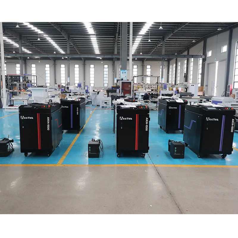 2022 3 in 1 Fiber Laser Rust Cleaning Laser Welding Machine for Metal welding and Remove Rust Car Paint