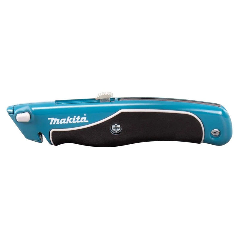 Makita B-65785 Multifunctional Knife 2X Trapezoidal Blades Thickened Wallpaper Heavy Duty Retractable Cutting Hand Tool 75m