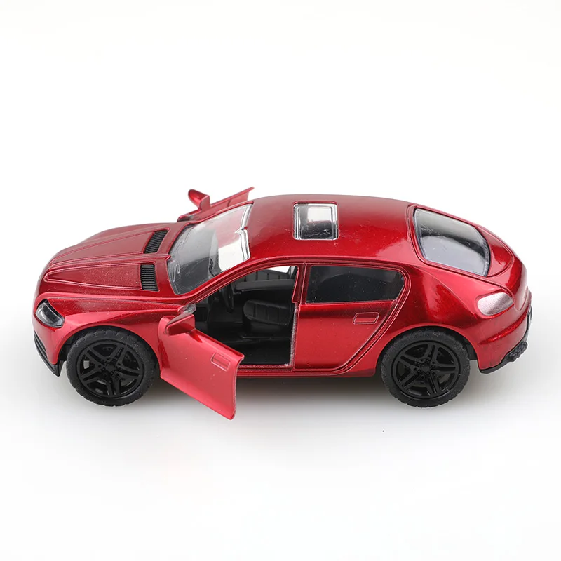 (포장됨) 1:36 합금 자동차 모형 레이싱 부가티 시론 풀백 스포츠카 장식품 소년용 장난감