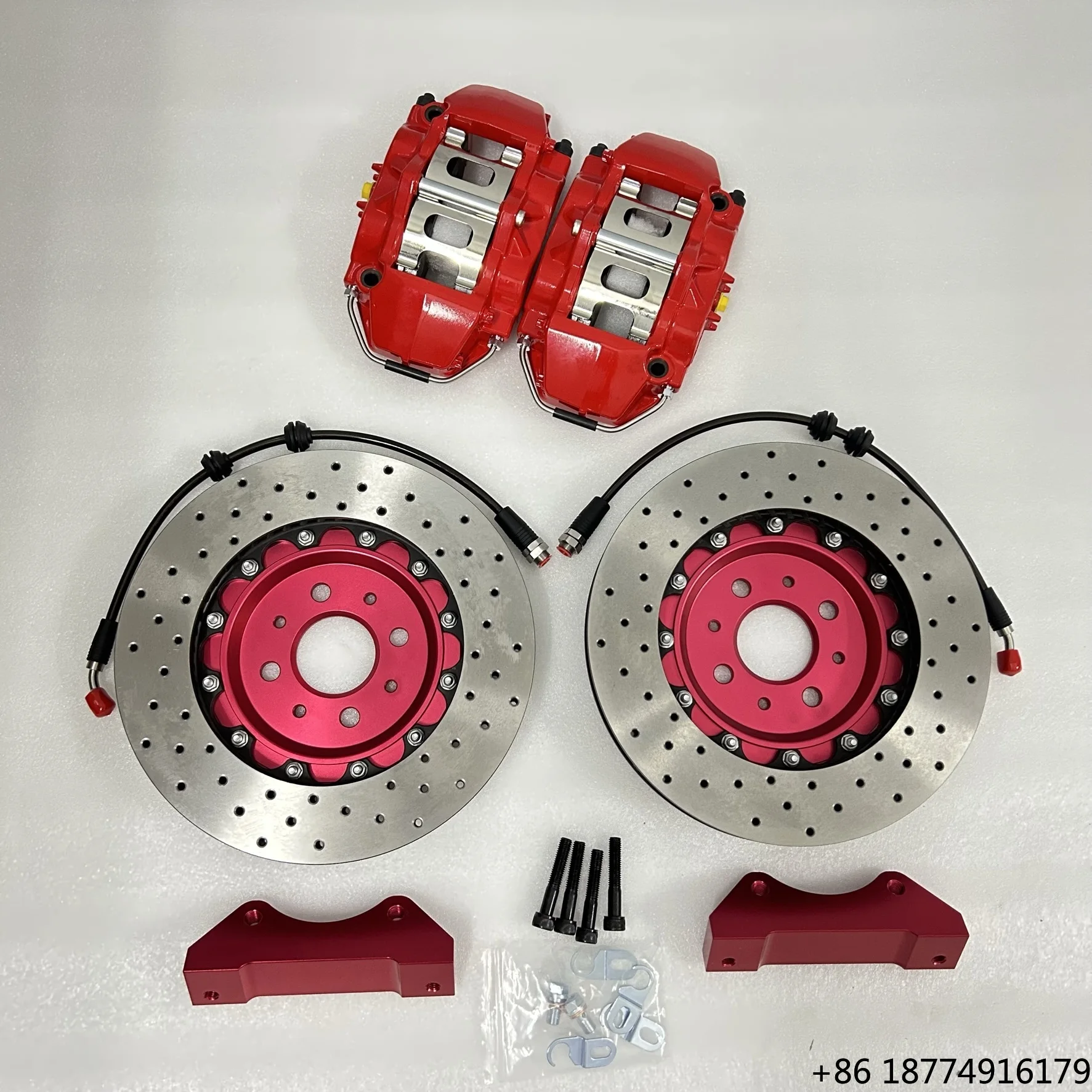

4 Pistons Brake Caliper JK9200 Disc 330*28mm yaris Gr86 Racing Car Brake Systems