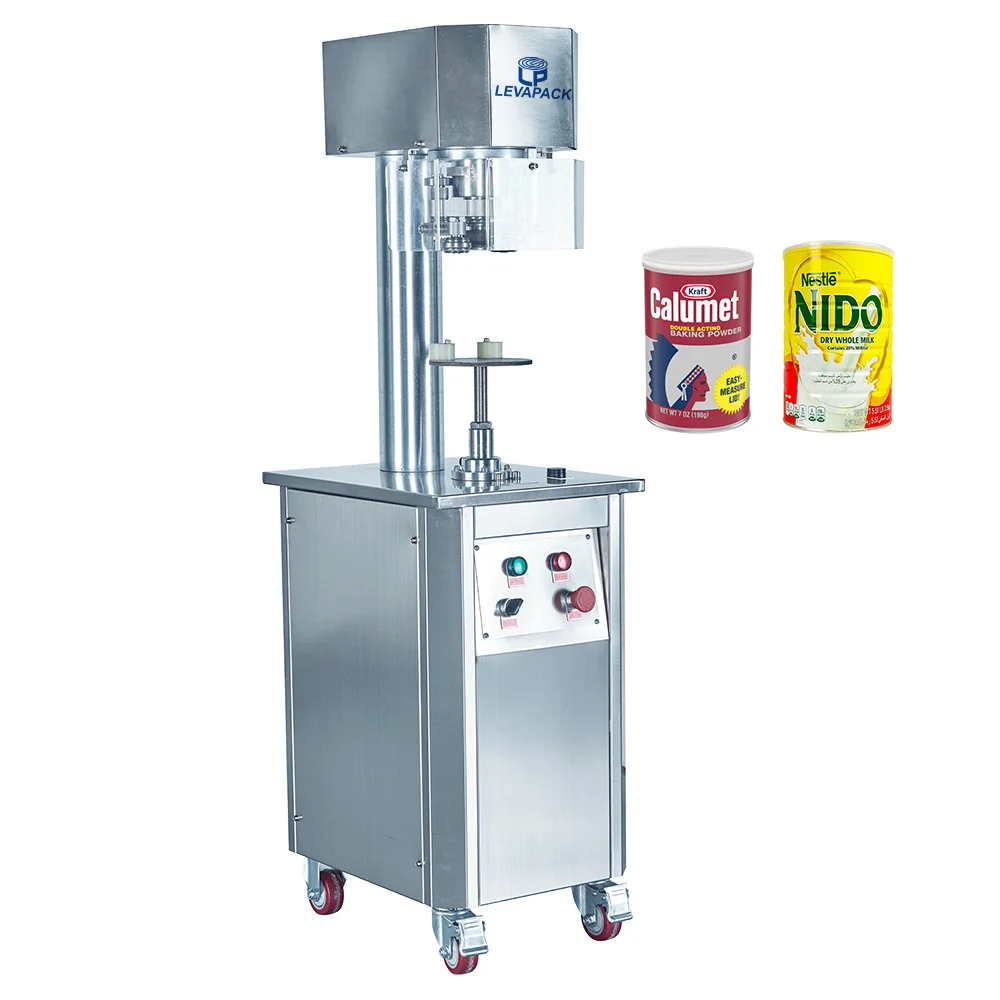 Levapack   Semi Automatic Hand Manual Can Seamer Machine Can Sealer Packing Machines
