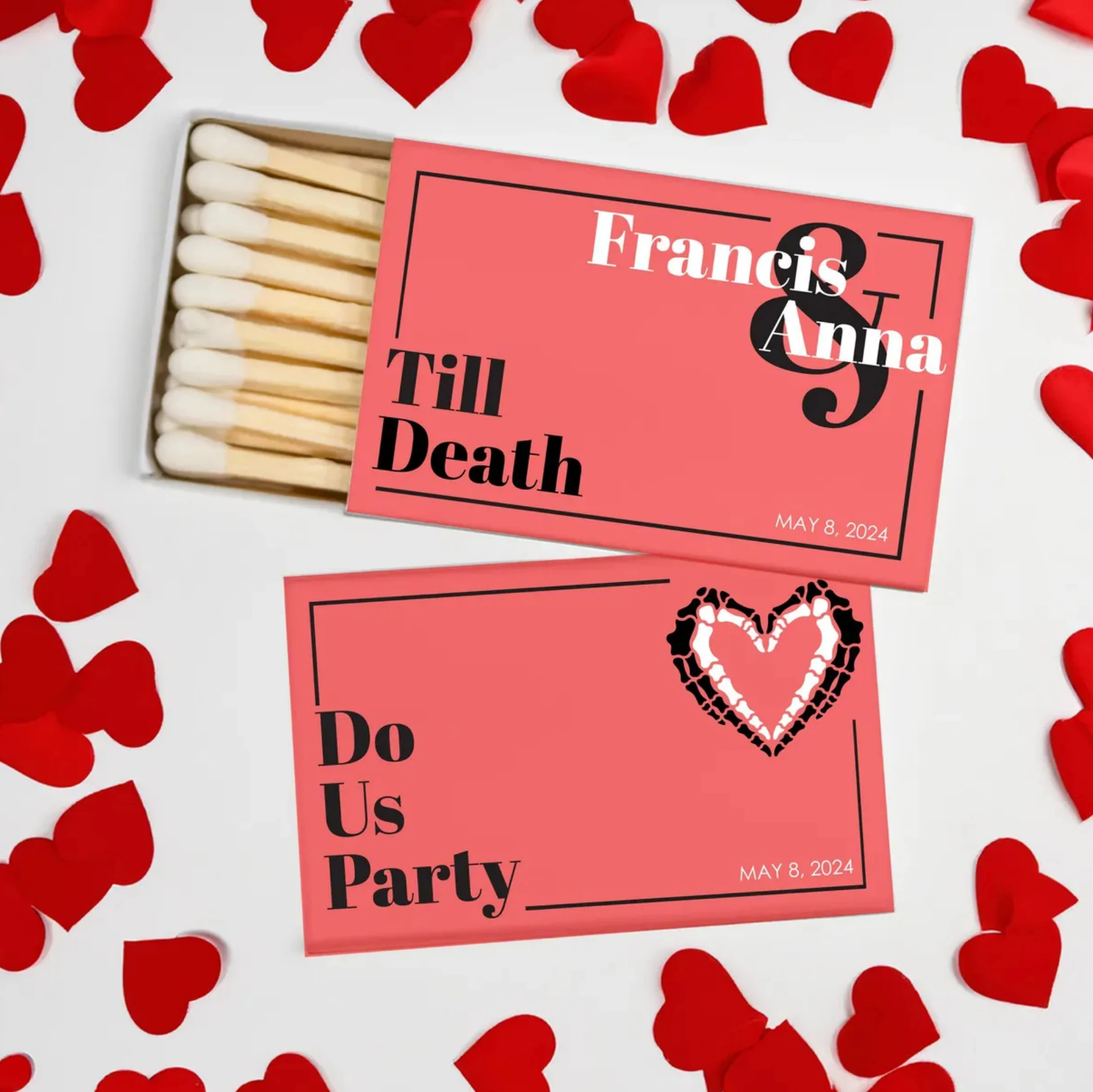 

Custom Wedding Matchboxes, Personalized Matchboxes, Wedding Matchbooks | Custom Wedding Favors, Custom Matchboxes