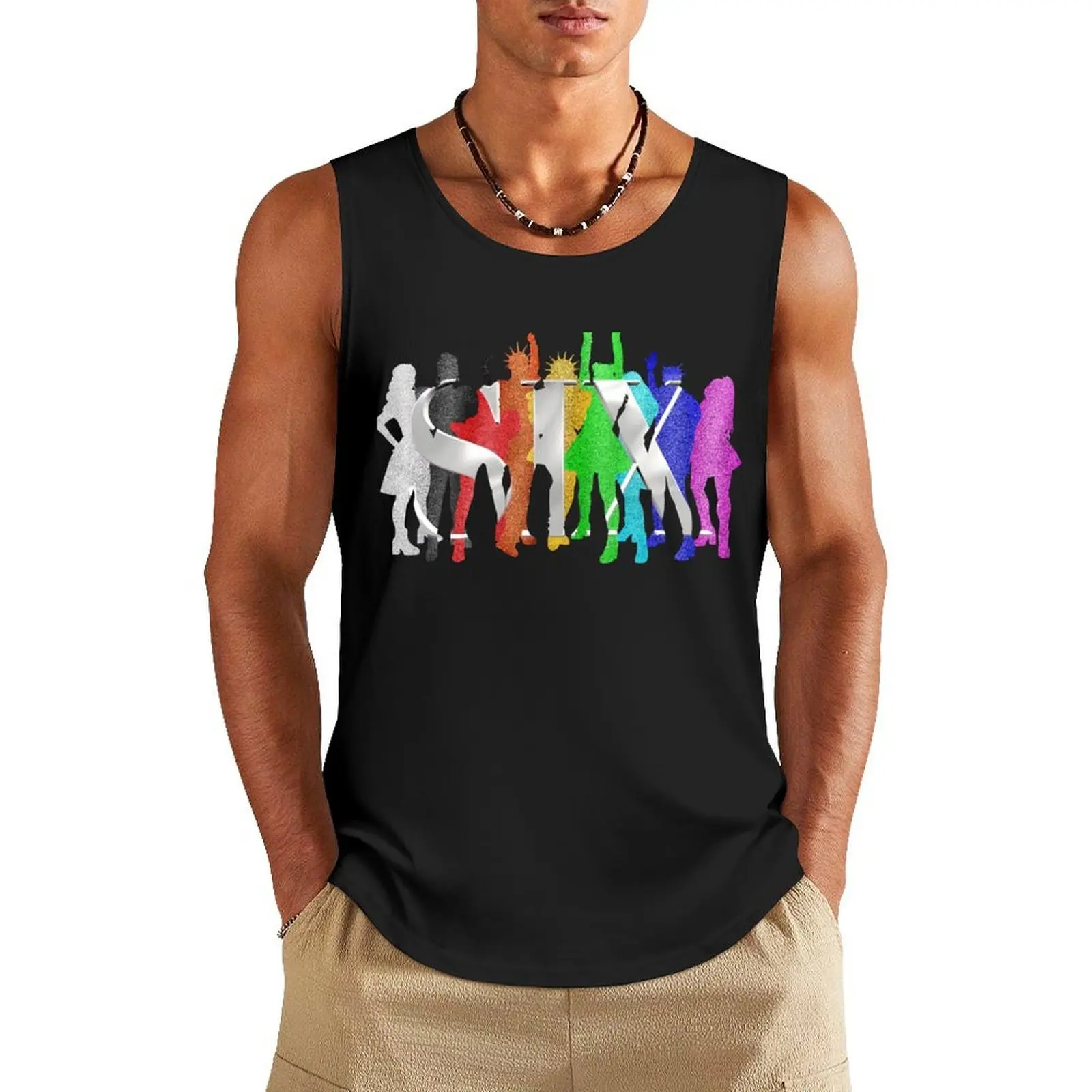 

Beautiful Model Six Alternate Massive Edition Awesome For Movie Fans Tank Top Men's clothing cool things singlet for men