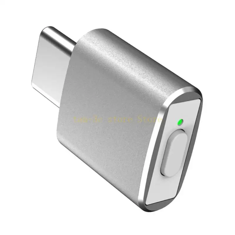 Simuladores movimiento ratón Jiggler TypeC, ratón Jiggler Mouse Mover, 1 Uds. D0UA