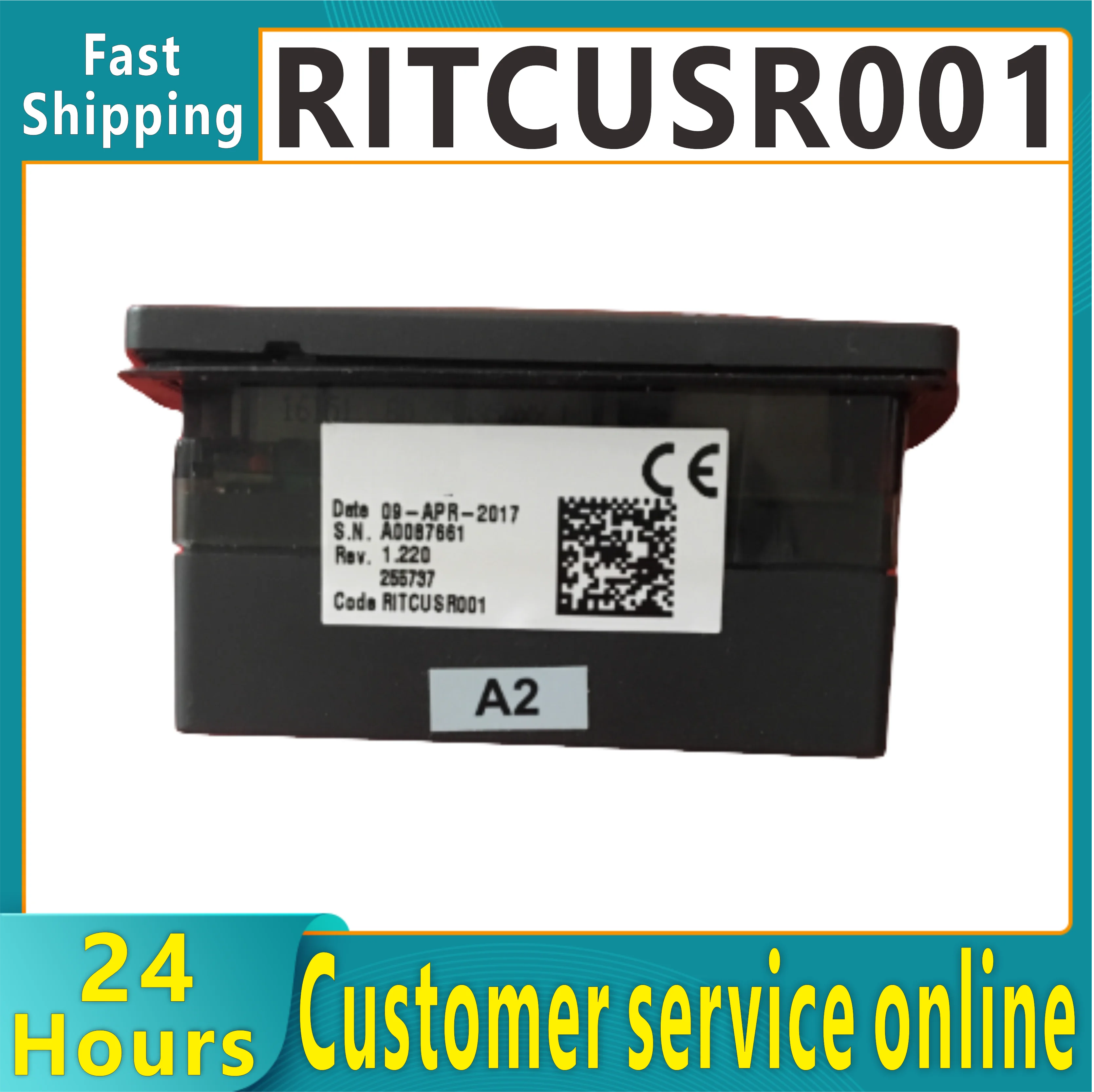 Brand new original RITTAL air conditioning electrical box original thermostat REV 1.220 255737 code RITCUSR001