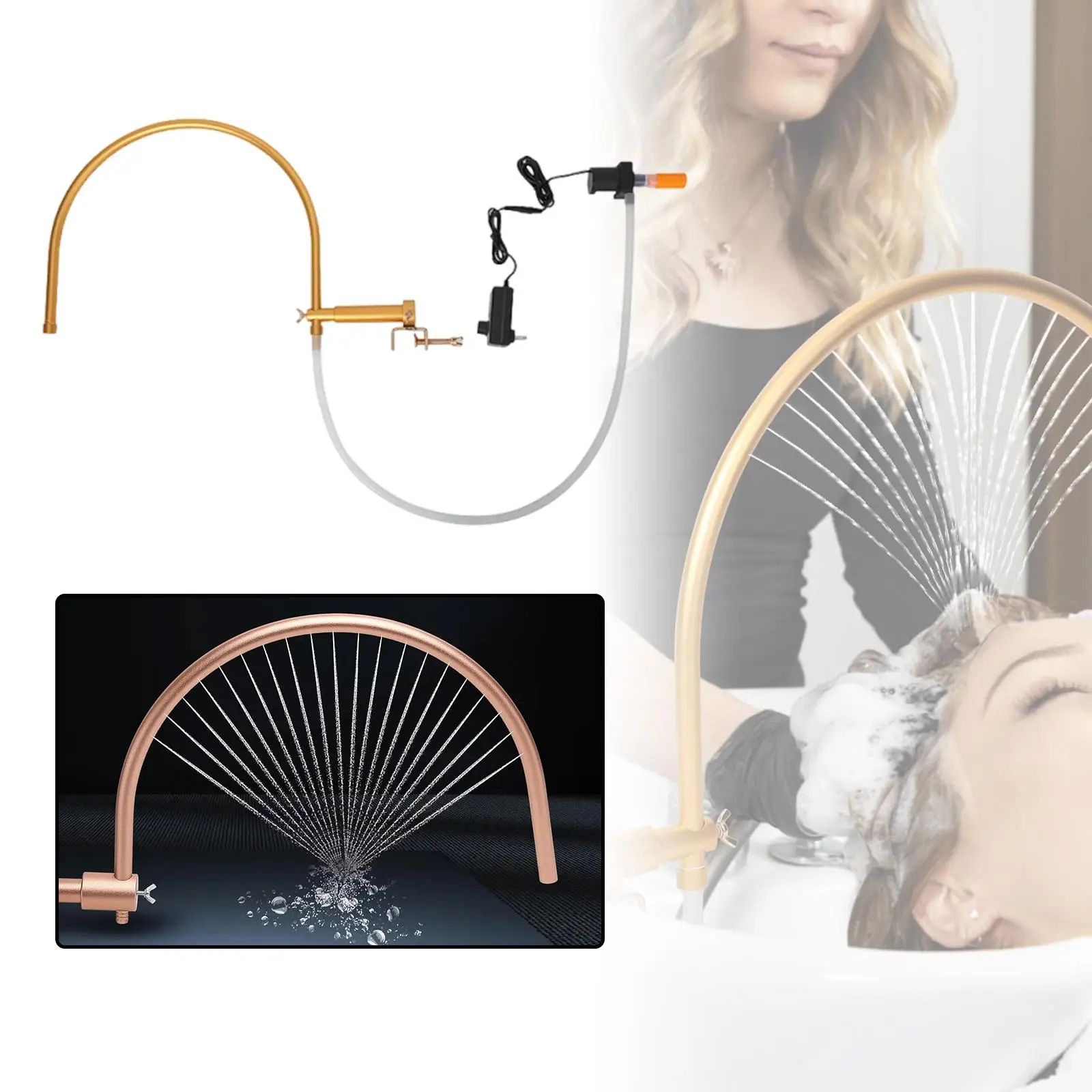 

Каркас циркуляции воды для парикмахерской, кровать для салона, раковина, круглая раковина