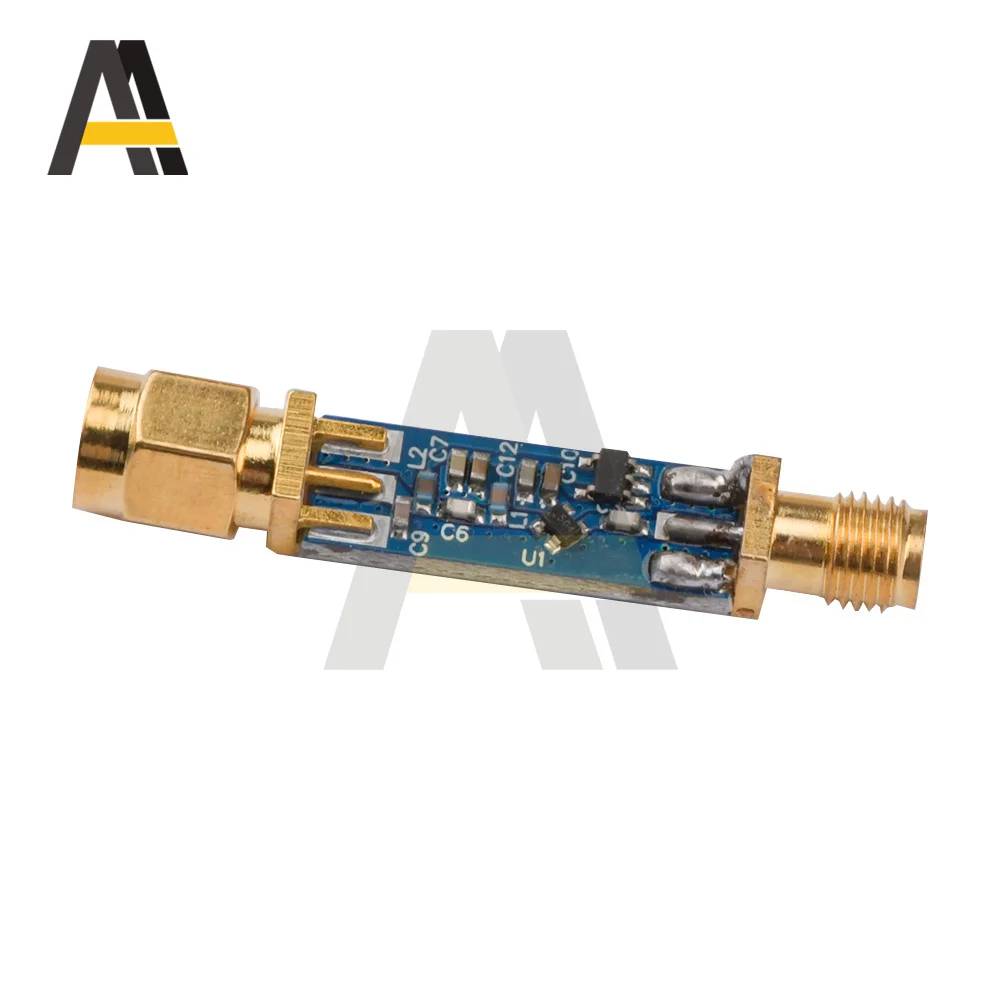 LNA für RTL-basierte SDR-Empfänger, rauscharmes Signalverstärkermodul, 0,05–4 GHz, 21 dB, 5 V, rauscharme Signalverstärkerplatine