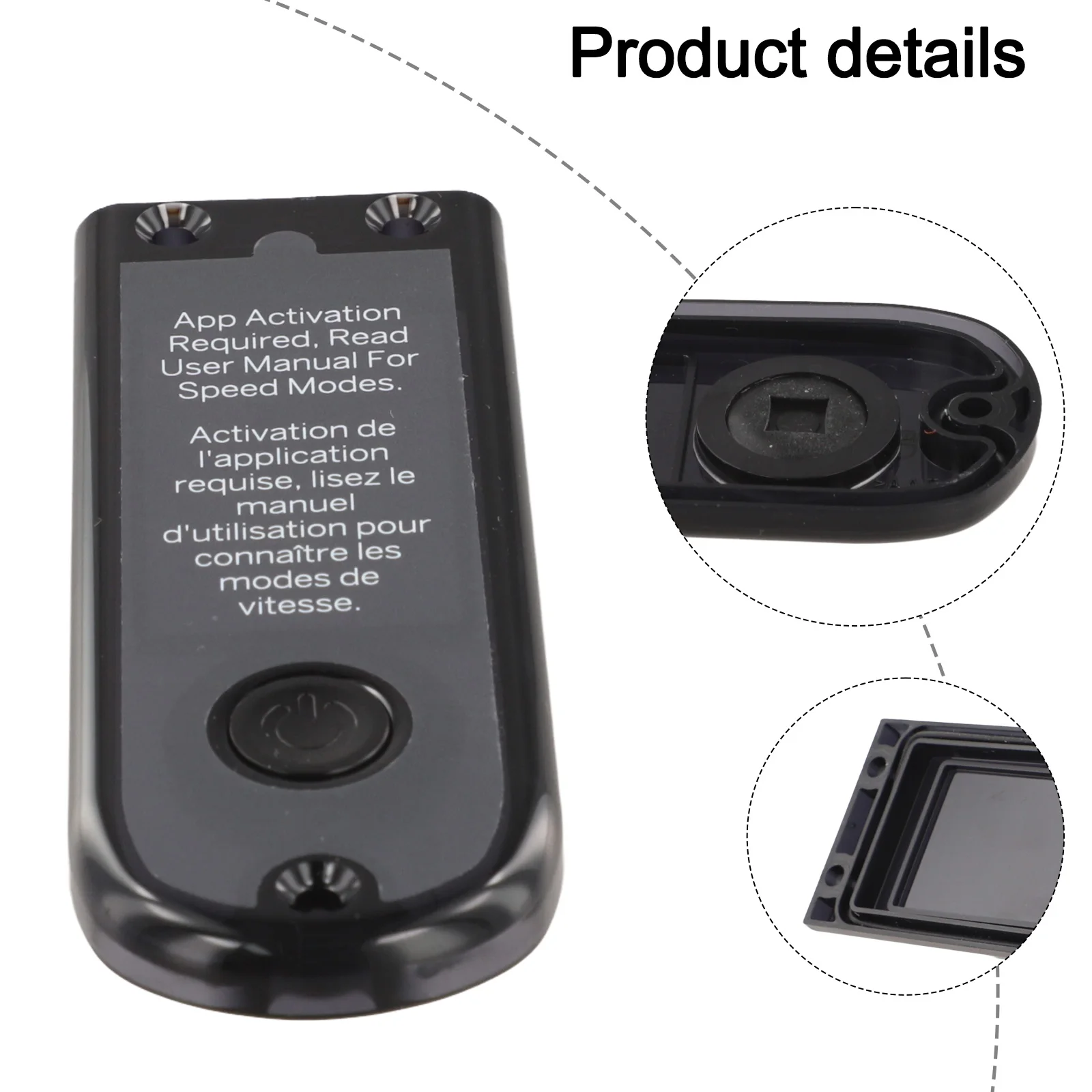 

Dashboard Protection 12*8*2cm Display Protective Case Easy Installation Effortless Replacement Enhanced Appearance