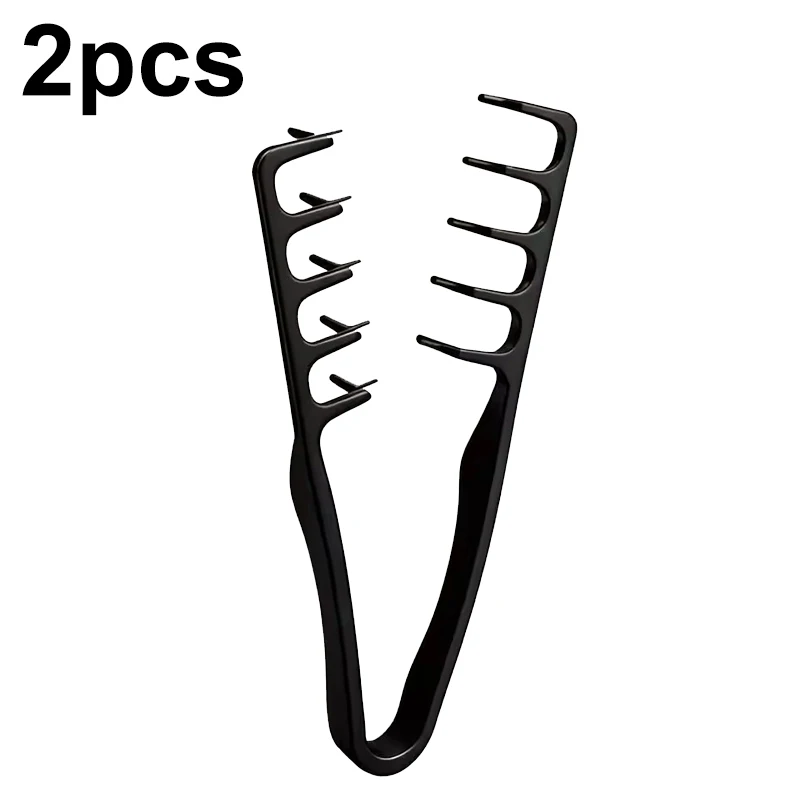 1/2/5 Stuks Volumizing Grove Haarstyling Kam Curling Tools Pluizige Textuur Voor Mannen Ideaal Voor Alle Haartypes Haarstyling Gereedschap
