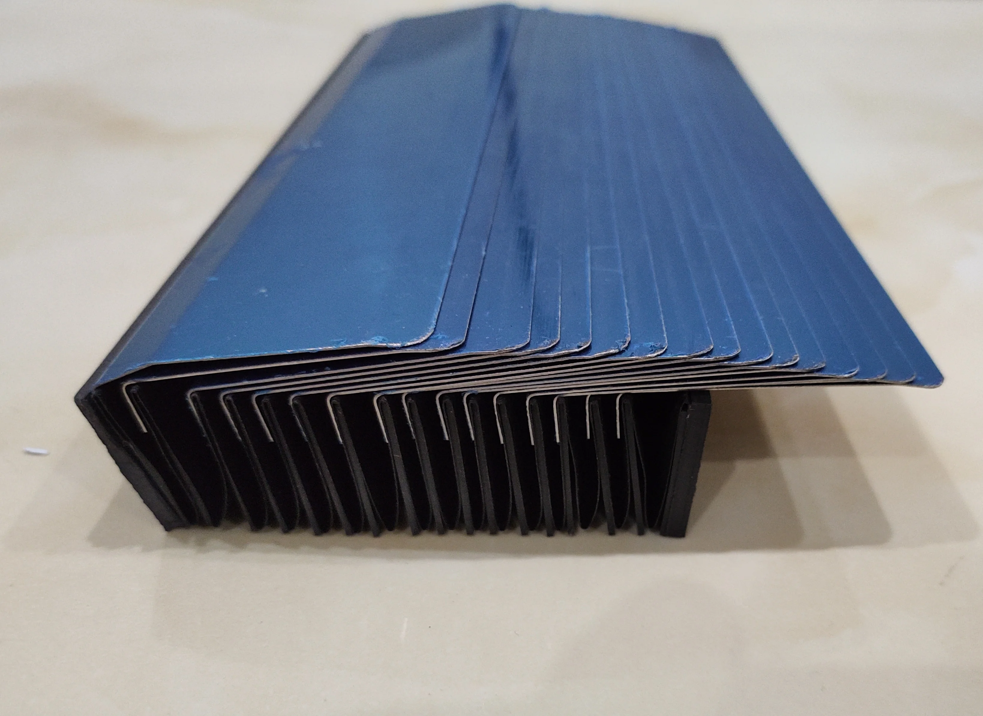 Steel CladdingProtective Dust Cover Cloth Rail Telescopic Shield Machine Guard Dust-proof Water CNC Bellow,466mmx20mmxLmax 400mm