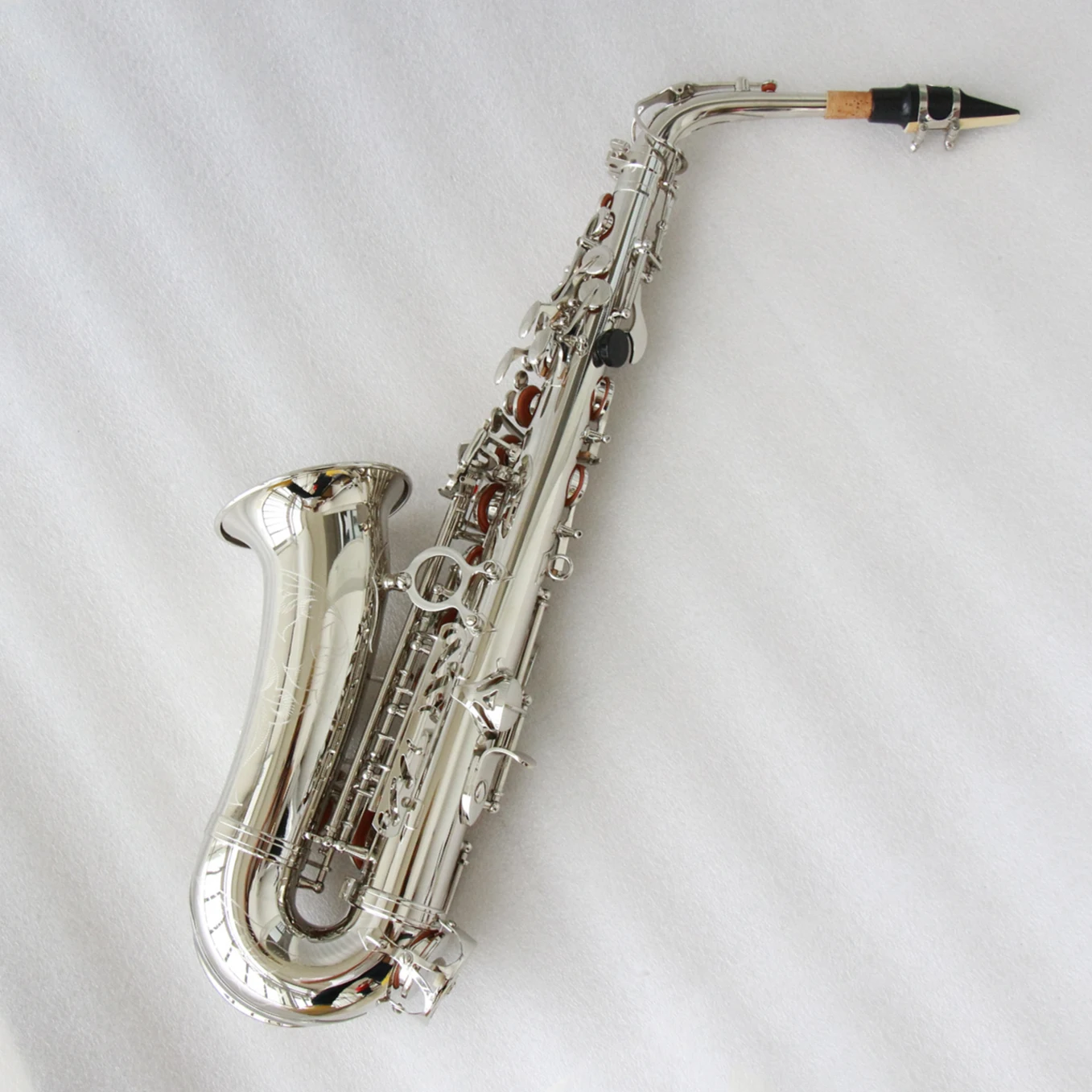 Saxophone alto good performance saxophone factory price nickel plated alto saxophone