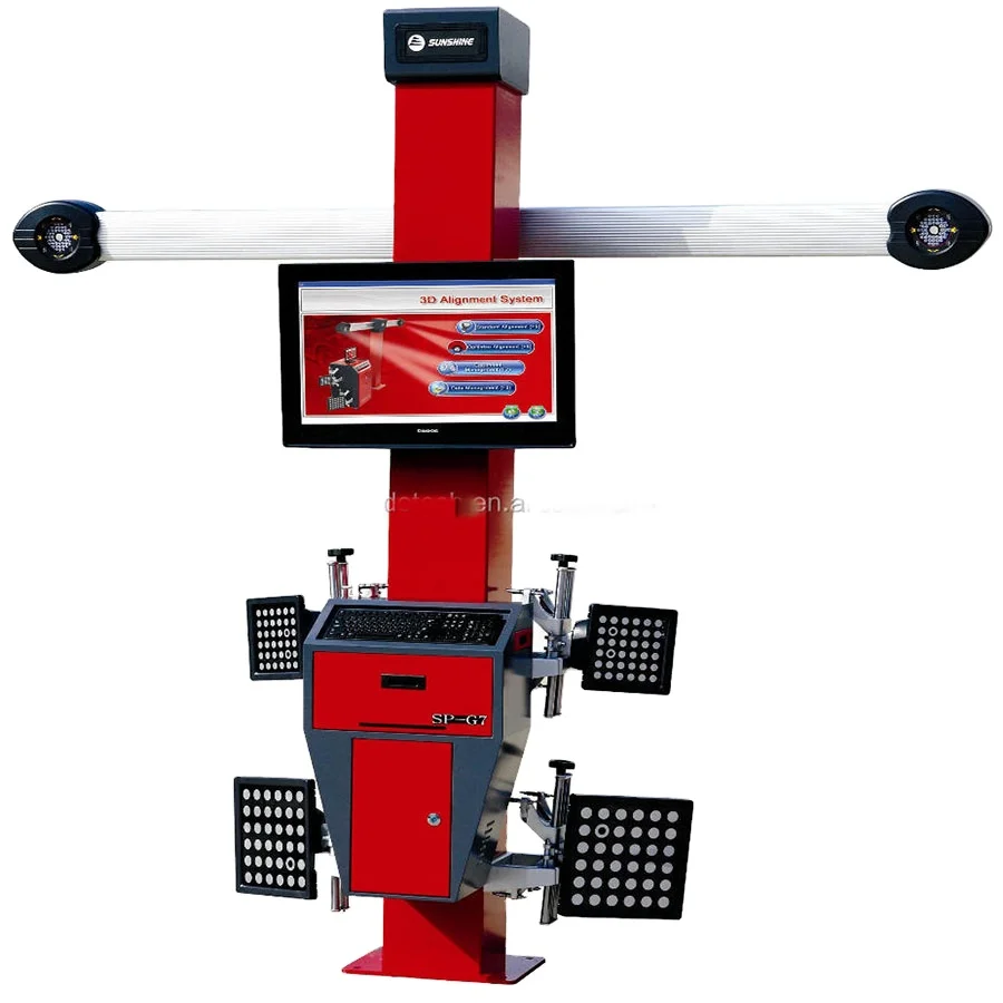 Famous Brand High Accuracy portable 3D wheel aligner competitive price car alignment vehicle aligner machine