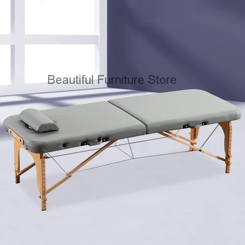 Luxury Portable Massage Table Bed Folding Home Cosmetic Couch Office Salon De Belleza Mobiliario Furniture Decoration